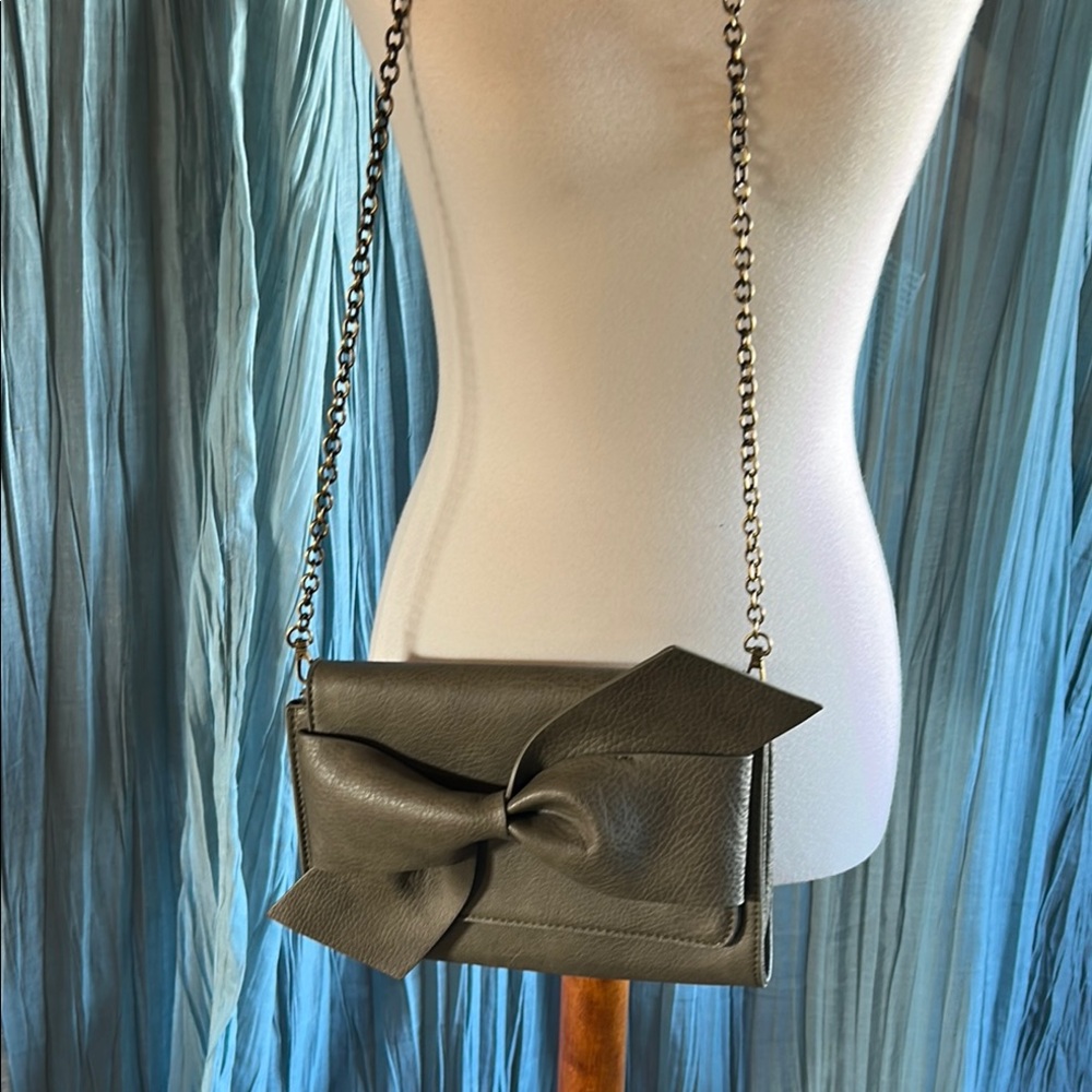 Anthropologie Bow Crossbody Bag
